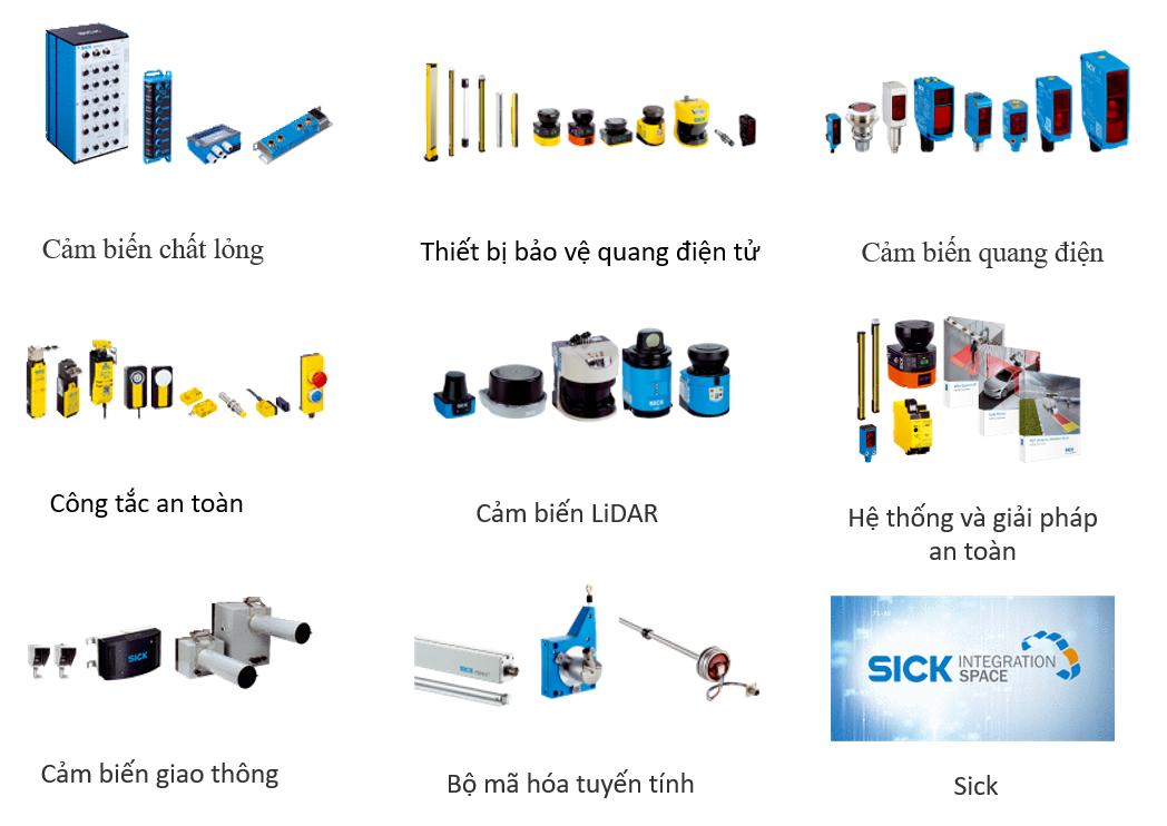 Các sản phẩm của Sick